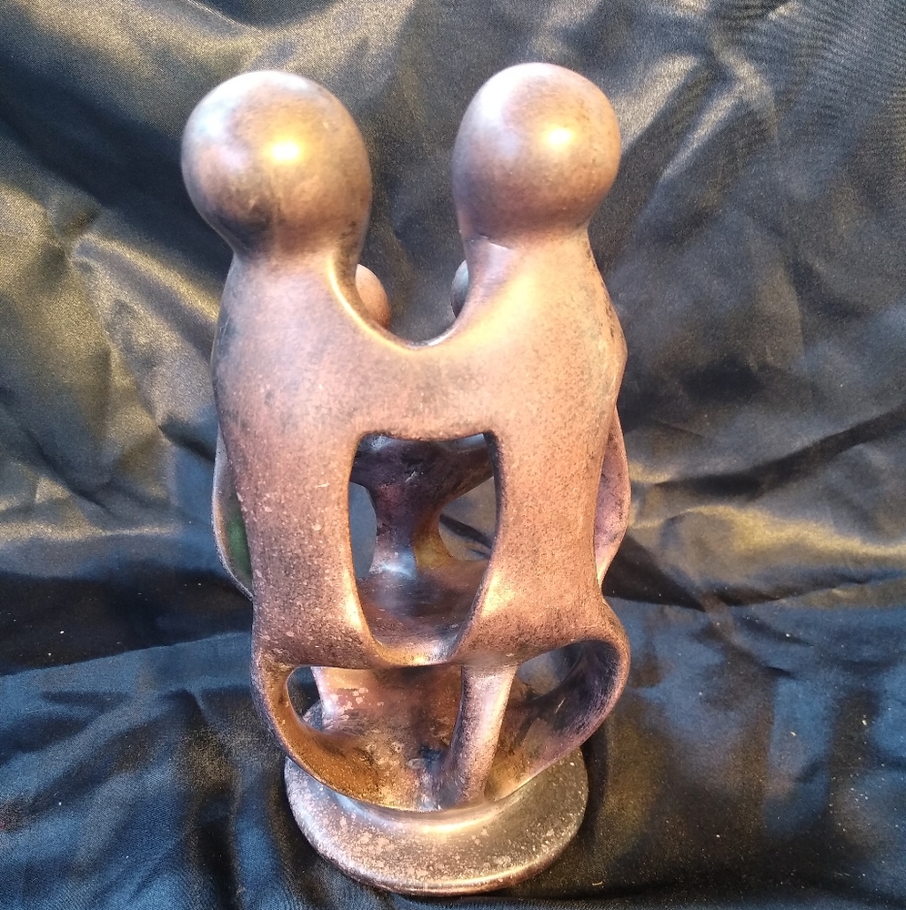 Hand carved in Kenya Family of 5 - Picture 3 of 6